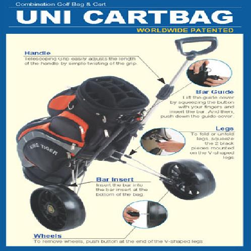 full image Golf Cart Bag