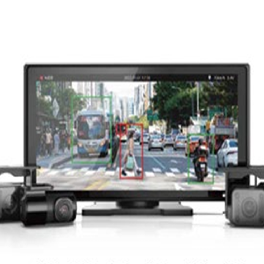 4CH AI Dashcam + 10.36Inch monitor